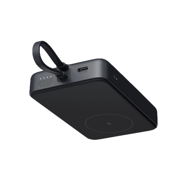 Портативный внешний аккумулятор Xiaomi 33W Magnetic Power Bank 10000mAh (Integrated Cable) White в интернет магазине Stels.kz