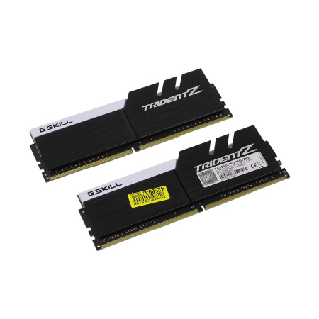 Комплект модулей памяти G.SKILL TridentZ F4-3200C16D-16GTZKW DDR4 16GB (Kit 2x8GB) 3200MHz в интернет магазине Stels.kz