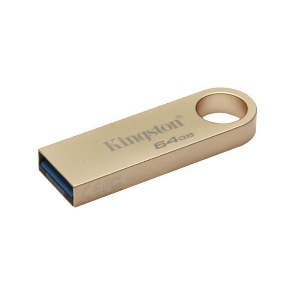 USB-накопитель Kingston DataTraveler SE9 G3 DTSE9G3/64GB 64GB Золотистый