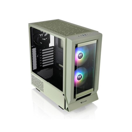 Компьютерный корпус Thermaltake Ceres 350 MX Matcha Green без Б/П в интернет магазине Stels.kz