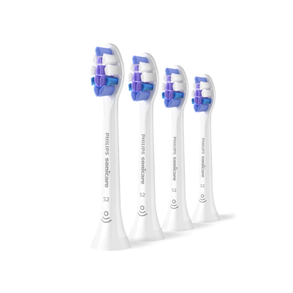 Стандартные насадки для звуковой зубной щетки Philips Sonicare Sensitive HX6054/87 4 шт Стандартные насадки для звуковой зубной щетки Philips Sonicare Sensitive HX6054/87 4 шт