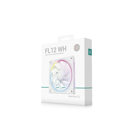 Кулер для компьютерного корпуса Deepcool FL12 WH в интернет магазине Stels.kz