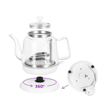 Чайник электрический Kitfort КТ-6722 в интернет магазине Stels.kz