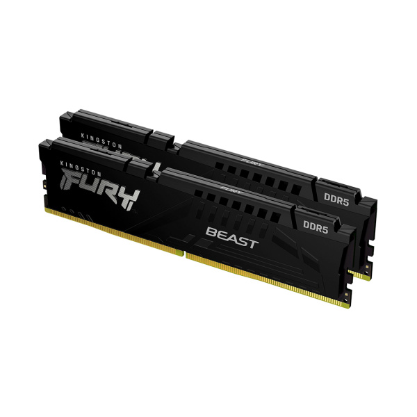 Комплект модулей памяти Kingston FURY Beast KF552C40BBK2-32 DDR5 32GB (Kit 2x16GB) 5200MHz Комплект модулей памяти Kingston FURY Beast KF552C40BBK2-32 DDR5 32GB (Kit 2x16GB) 5200MHz