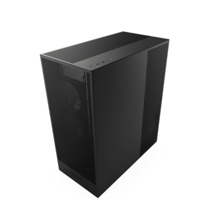 Компьютерный корпус NZXT H7 Flow CM-H72FB-01 Black без Б/П в интернет магазине Stels.kz
