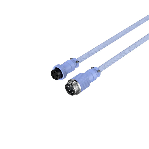 Провод для механической клавиатуры HyperX USB-C Coiled Cable Light Purple 6J682AA в интернет магазине Stels.kz