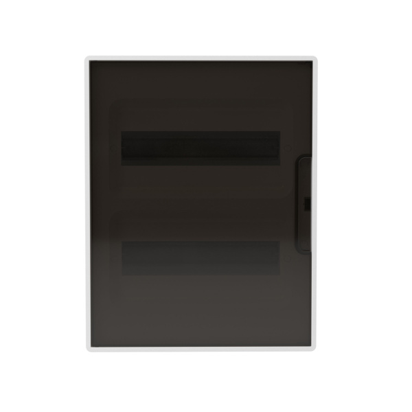 Щиток настенный FRAME белый DKC F24W1WD 24 модуля с тонированной дверцей в интернет магазине Stels.kz