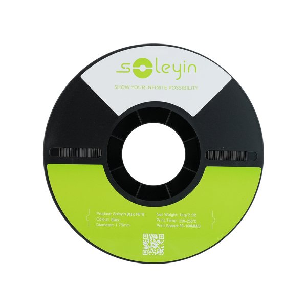 Филамент для 3D-печати Creality Soleyin Basic PETG 3301030163 (чёрный)