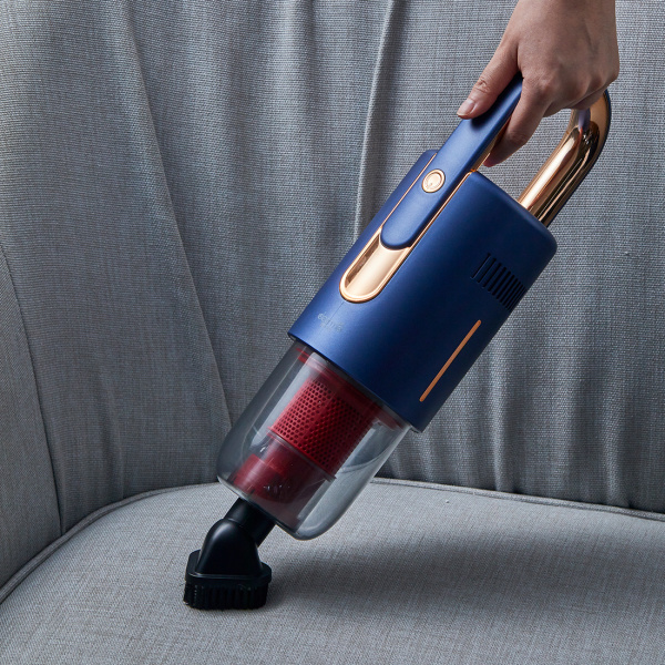 Купить не дорого Беспроводной вертикальный пылесос Deerma VC20 Pro Синий в интернет магазине Stels.kz Беспроводной вертикальный пылесос Deerma VC20 Pro Синий в интернет магазине Stels.kz