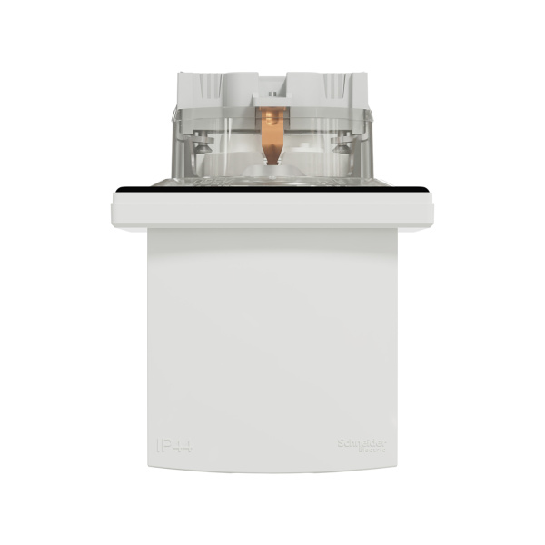 Розетка c заземлением SE EPH3100321 Asfora 16А IP44 в сборе винт. клеммы белый в интернет магазине Stels.kz