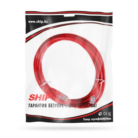 Патч Корд SHIP Cat.5e UTP LSZH RJ-45 3 м S3025RD0300-P в интернет магазине Stels.kz