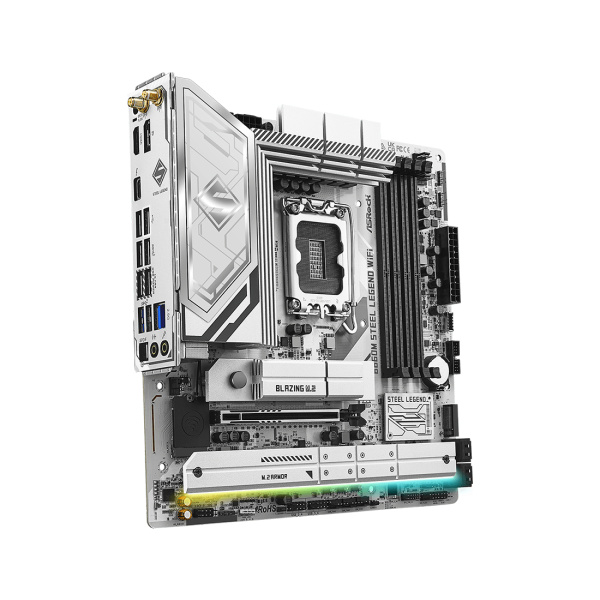 Купить не дорого Материнская плата ASRock B860M STEEL LEGEND WIFI в интернет магазине Stels.kz Материнская плата ASRock B860M STEEL LEGEND WIFI в интернет магазине Stels.kz