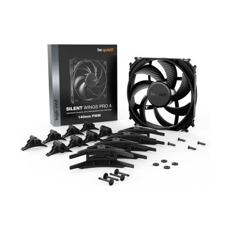 Вентилятор для компьютерного корпуса Bequiet! Silent Wings PRO 4 140mm PWM в интернет магазине Stels.kz