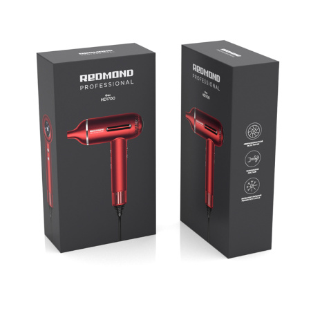 Купить не дорого Фен Redmond HD1700 Красный в интернет магазине Stels.kz Фен Redmond HD1700 Красный в интернет магазине Stels.kz