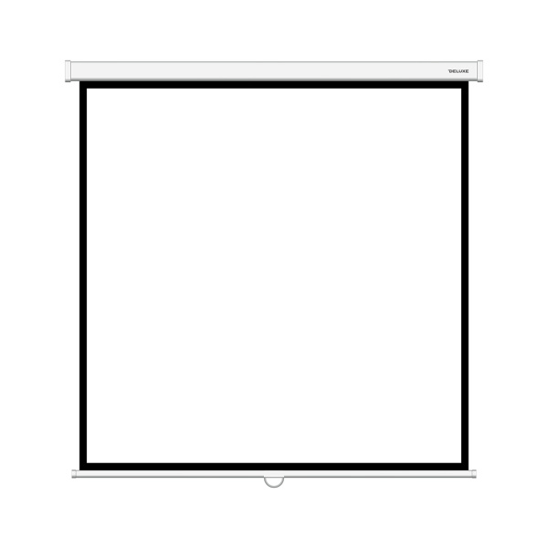 Экран Deluxe DLS-M203xW (80"х80"), Ø - 113", Раб. поверхность 195х195 см., 1:1 Экран Deluxe DLS-M203xW (80"х80"), Ø - 113", Раб. поверхность 195х195 см., 1:1