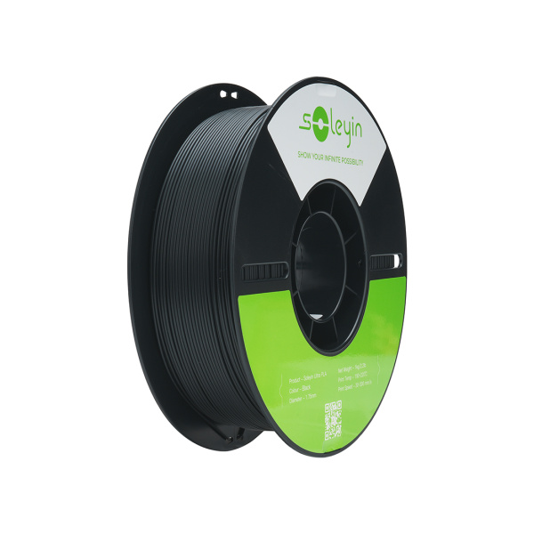 Филамент для 3D-печати Creality Soleyin Ultra PLA 3301010608 (чёрный) в интернет магазине Stels.kz