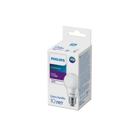 Лампа Philips Ecohome LED Bulb 9W 720lm E27 840 RCA в интернет магазине Stels.kz