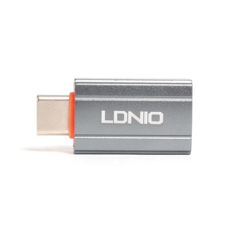 Переходник LDNIO LC140 USB A на USB Type-C Адаптер Серый в интернет магазине Stels.kz
