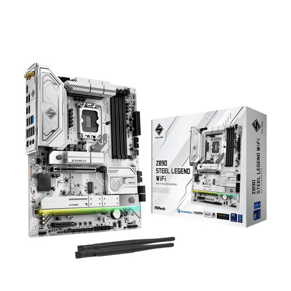 Материнская плата ASRock Z890 STEEL LEGEND WIFI Материнская плата ASRock Z890 STEEL LEGEND WIFI