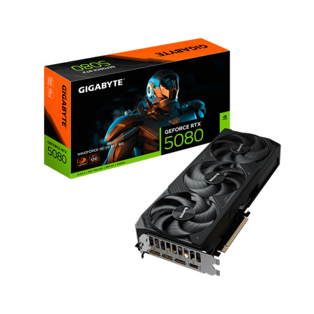 Видеокарта Gigabyte (GV-N5080WF3OCV2-16GD) RTX5080 WINDFORCE OC V2 16G