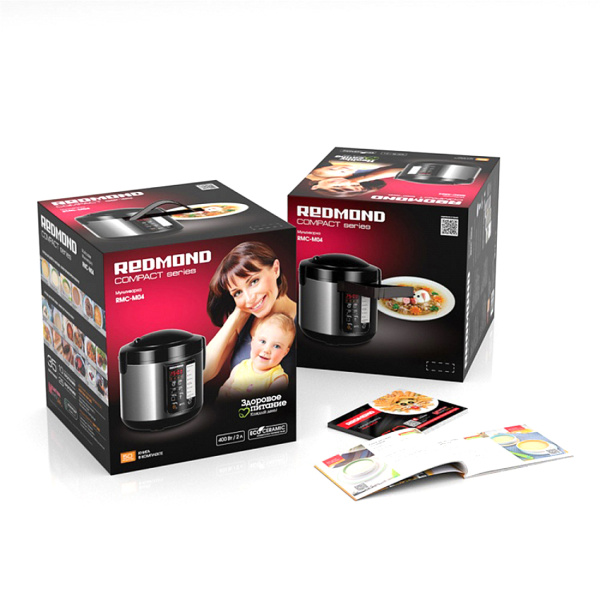 Мультиварка Redmond RMC-M04 Черный в интернет магазине Stels.kz