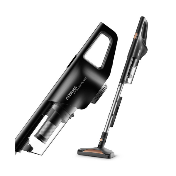 Проводной вертикальный пылесос Deerma DX600 Черный в интернет магазине Stels.kz