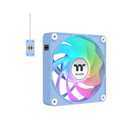 Кулер для компьютерного корпуса Thermaltake CT120 ARGB Sync PC Cooling Fan Hydrangea Blue (3 pack) в интернет магазине Stels.kz
