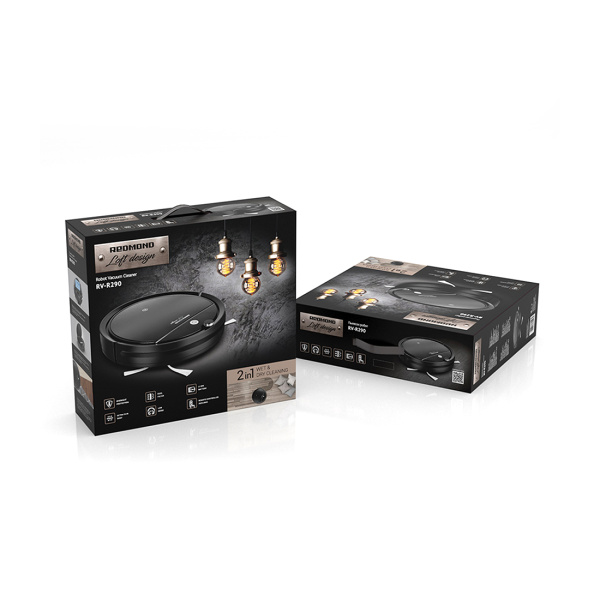 Купить не дорого Робот-пылесос Redmond RV-R290 Черный в интернет магазине Stels.kz Робот-пылесос Redmond RV-R290 Черный в интернет магазине Stels.kz