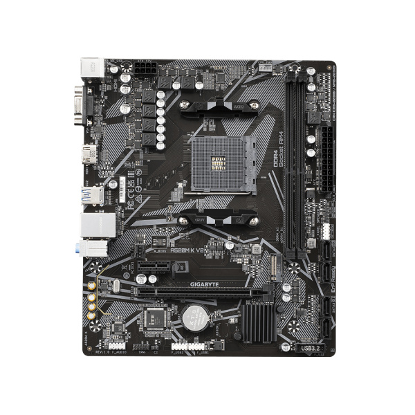 Купить не дорого Материнская плата Gigabyte A520M K V2 в интернет магазине Stels.kz Материнская плата Gigabyte A520M K V2 в интернет магазине Stels.kz