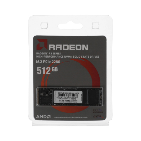 Твердотельный накопитель SSD AMD Radeon R3MP30256G8 256GB M.2 NVMe PCIe 3.0x4 в интернет магазине Stels.kz