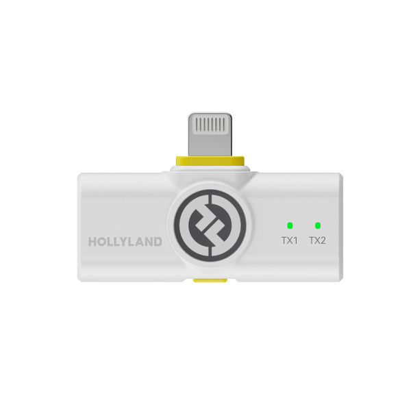 Купить не дорого Петличный микрофон Hollyland Lark M2 Lighting Белый в интернет магазине Stels.kz Петличный микрофон Hollyland Lark M2 Lighting Белый в интернет магазине Stels.kz