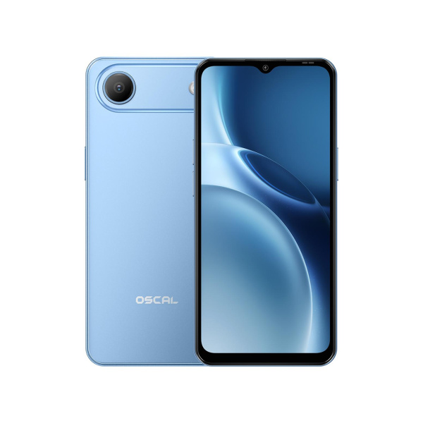 Смартфон OSCAL FLAT 3C 4GB RAM 128GB ROM Blue