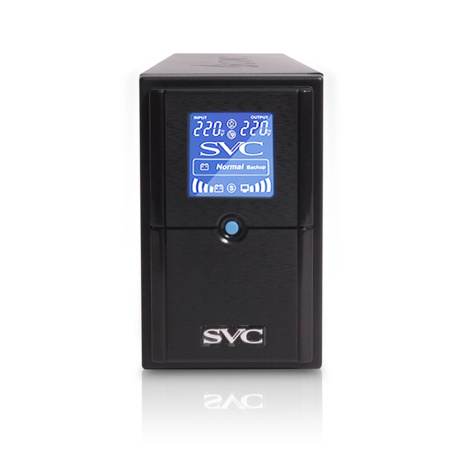 Источник бесперебойного питания SVC V-650-L-LCD в интернет магазине Stels.kz
