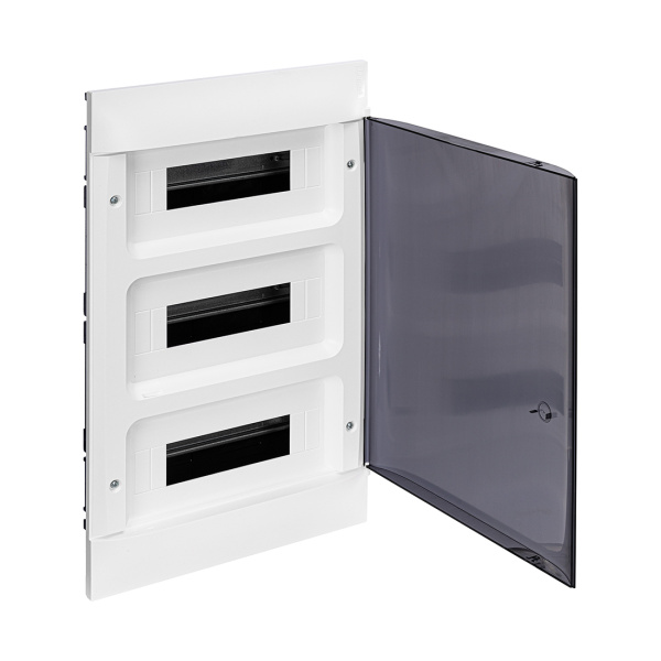 Щит встраиваемый Legrand Practibox S 3х12 IP40 Дымчатая дверь в интернет магазине Stels.kz