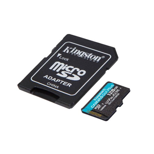Карта памяти Kingston SDCG4/128GB Canvas Go Plus A2 U3 V30 128GB в интернет магазине Stels.kz