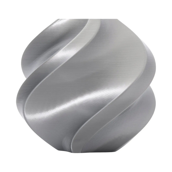 Филамент без катушки для 3D-печати Bambu Lab PLA Silk+ A06-D1-1.75-1000-SPLFREE (серебристый)
