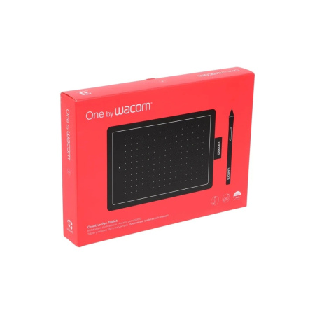 Графический планшет Wacom One by Wacom (CTL-472-S) Чёрный в интернет магазине Stels.kz