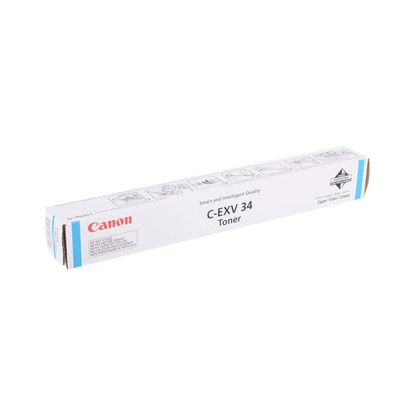 Тонер-картридж Canon C-EXV 34 Cyan для IRA 20xx 3783B002 Тонер-картридж Canon C-EXV 34 Cyan для IRA 20xx 3783B002