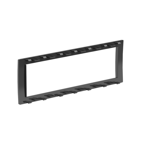 Рамка универсальная на 6 модулей DKC F00015B Чёрный в интернет магазине Stels.kz