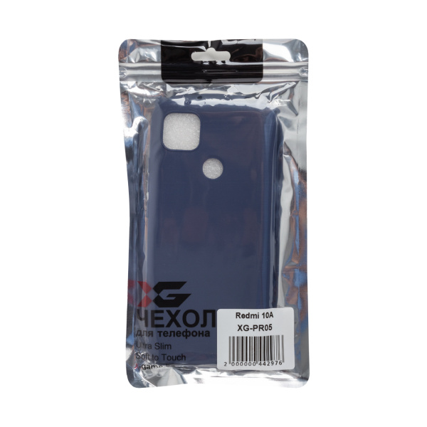 Чехол для телефона XG XG-PR05 для Redmi 10A TPU Синий в интернет магазине Stels.kz