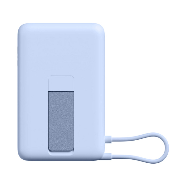 Портативный внешний аккумулятор Xiaomi Magnetic Power Bank 10000 with Built-in Stand Blue в интернет магазине Stels.kz