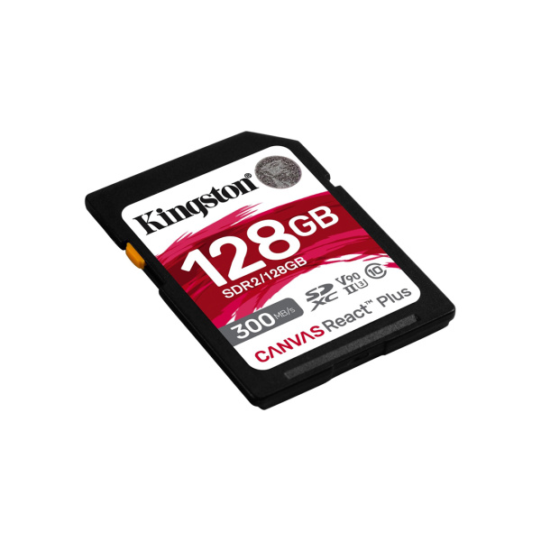 Карта памяти Kingston SDR2/128GB UHS-II U3 V90 128GB без адаптера в интернет магазине Stels.kz