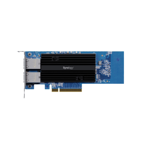Сетевой адаптер Synology E10G30-T2 10bE RJ-45 2-port PCI-e Сетевой адаптер Synology E10G30-T2 10bE RJ-45 2-port PCI-e