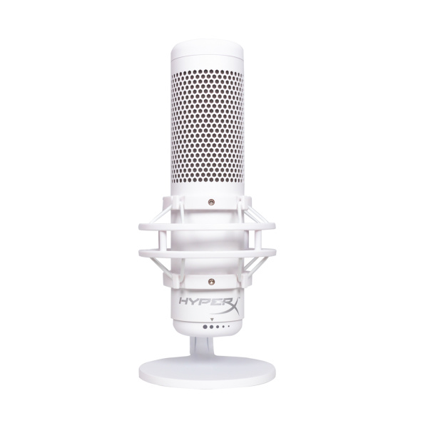 Купить не дорого Микрофон HyperX QuadCast S (White) 519P0AA в интернет магазине Stels.kz Микрофон HyperX QuadCast S (White) 519P0AA в интернет магазине Stels.kz