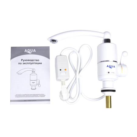 Кран водонагреватель проточной воды AQUA WH101W в интернет магазине Stels.kz