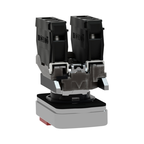 Кнопка двойная SE XB4BW73731M5 с маркировкой 22мм + LED в интернет магазине Stels.kz