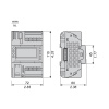 ПЛК М172 SE TM172PDG18R M172 дисплей 18 I/O ETH 2 MODBUS в интернет магазине Stels.kz