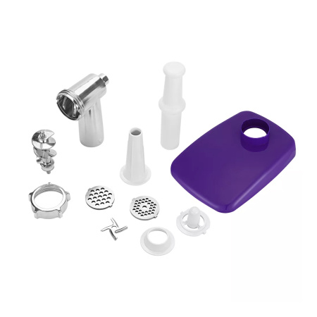 Мясорубка Kitfort КТ-2112-1 бело-синяя в интернет магазине Stels.kz