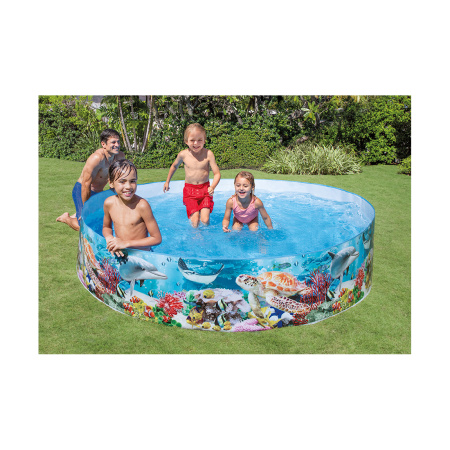 Бассейн с жёсткой стенкой детский Intex 58472NP в интернет магазине Stels.kz