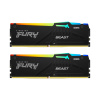 Комплект модулей памяти Kingston FURY Beast KF548C38BBAK2-16 DDR5 16GB (Kit 2x8GB) 4800MHz в интернет магазине Stels.kz